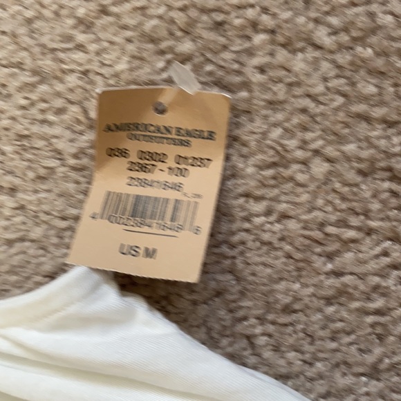 Super soft white tank top size m - Picture 3 of 3